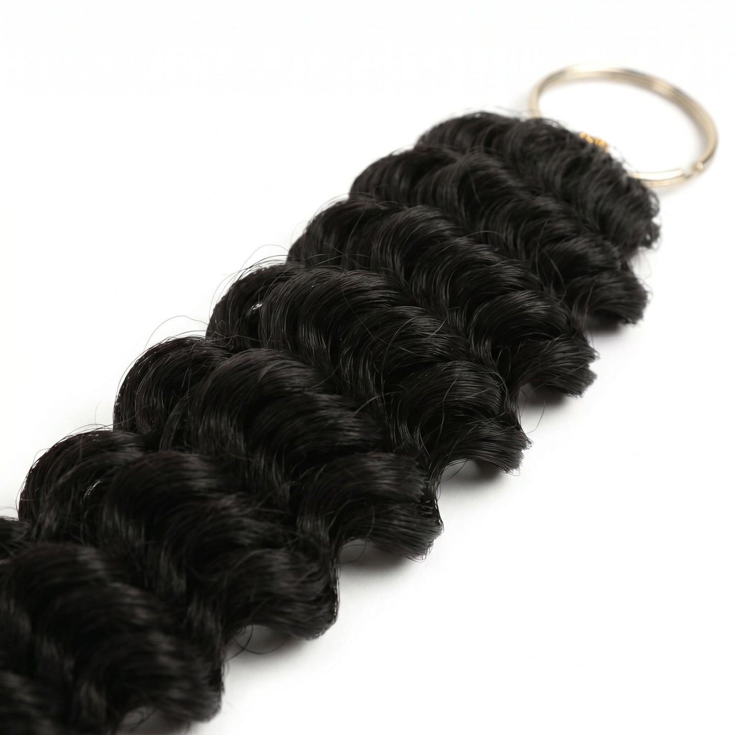 20" Deep Wave Feather Crochet