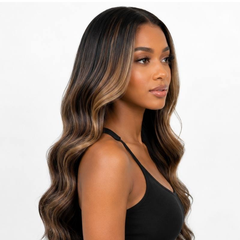 Raw Harper Glueless 5x5 HD Closure Wig - GLAMIRA HAIR BEAUTY