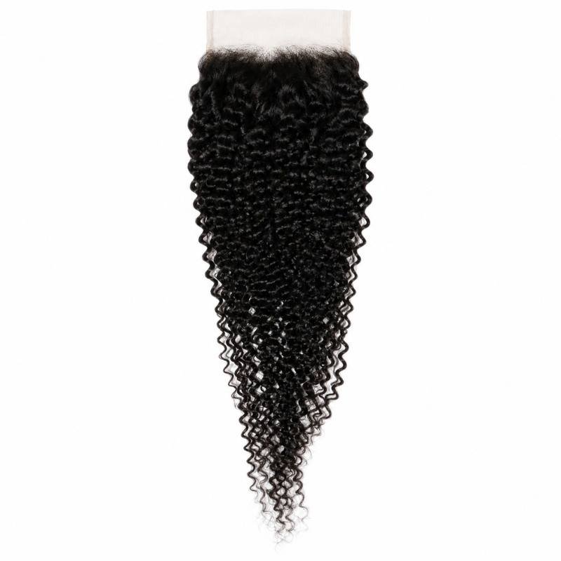 Jerry Curl 4x4 Transparent Lace Closure - GLAMIRA HAIR BEAUTY