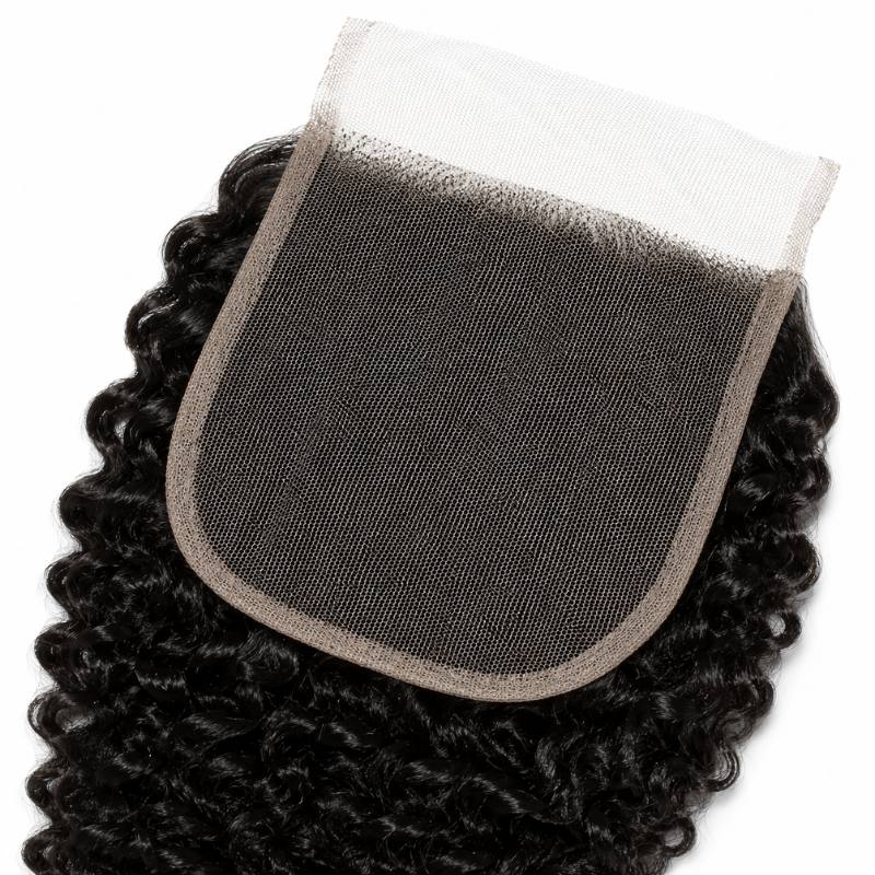 Jerry Curl 4x4 Transparent Lace Closure - GLAMIRA HAIR BEAUTY