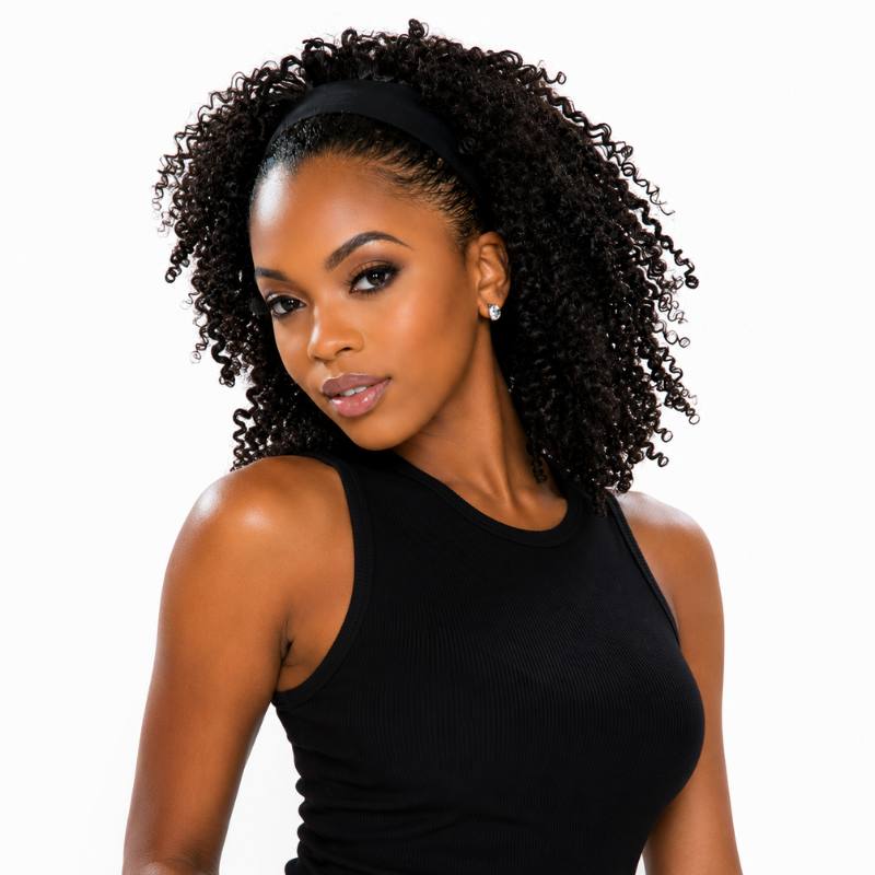 Jerry Curl Headband Wig - GLAMIRA HAIR BEAUTY