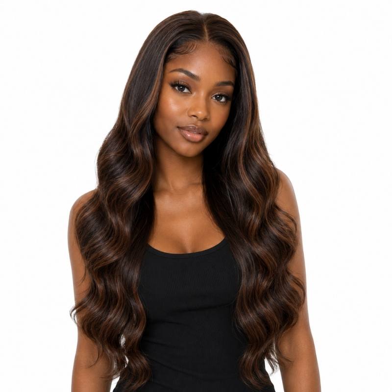 Raw Jada Glueless 5x5 HD Closure Wig - GLAMIRA HAIR BEAUTY