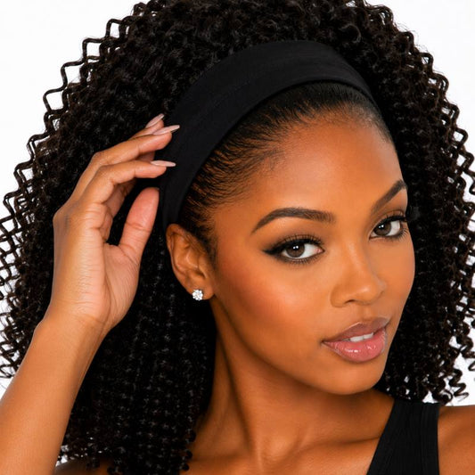 Kinky Curly Headband Wig - GLAMIRA HAIR BEAUTY
