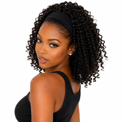Kinky Curly Headband Wig - GLAMIRA HAIR BEAUTY