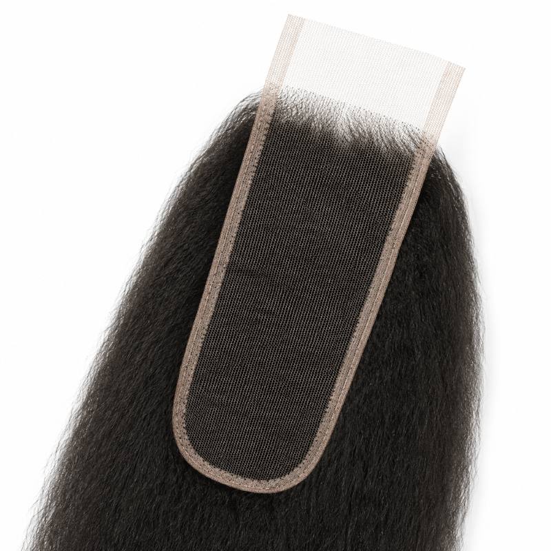 Kinky Straight 2x6 HD Lace Closure - GLAMIRA HAIR BEAUTY