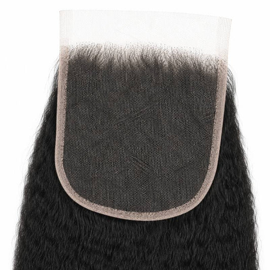 Kinky Straight 5x5 HD Lace Closure - GLAMIRA HAIR BEAUTY