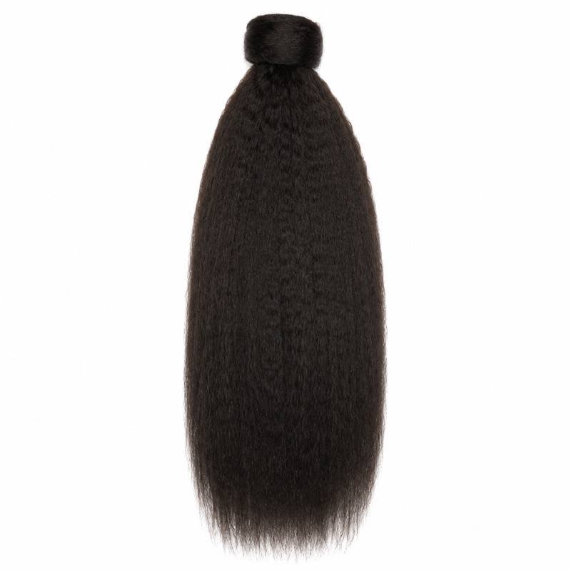 Kinky Straight Ponytail - GLAMIRA HAIR BEAUTY