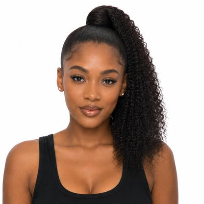 Kinky Curly Ponytail - GLAMIRA HAIR BEAUTY