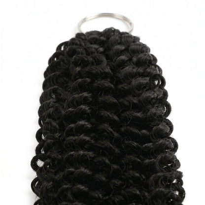20" Kinky Curly Feather Crochet