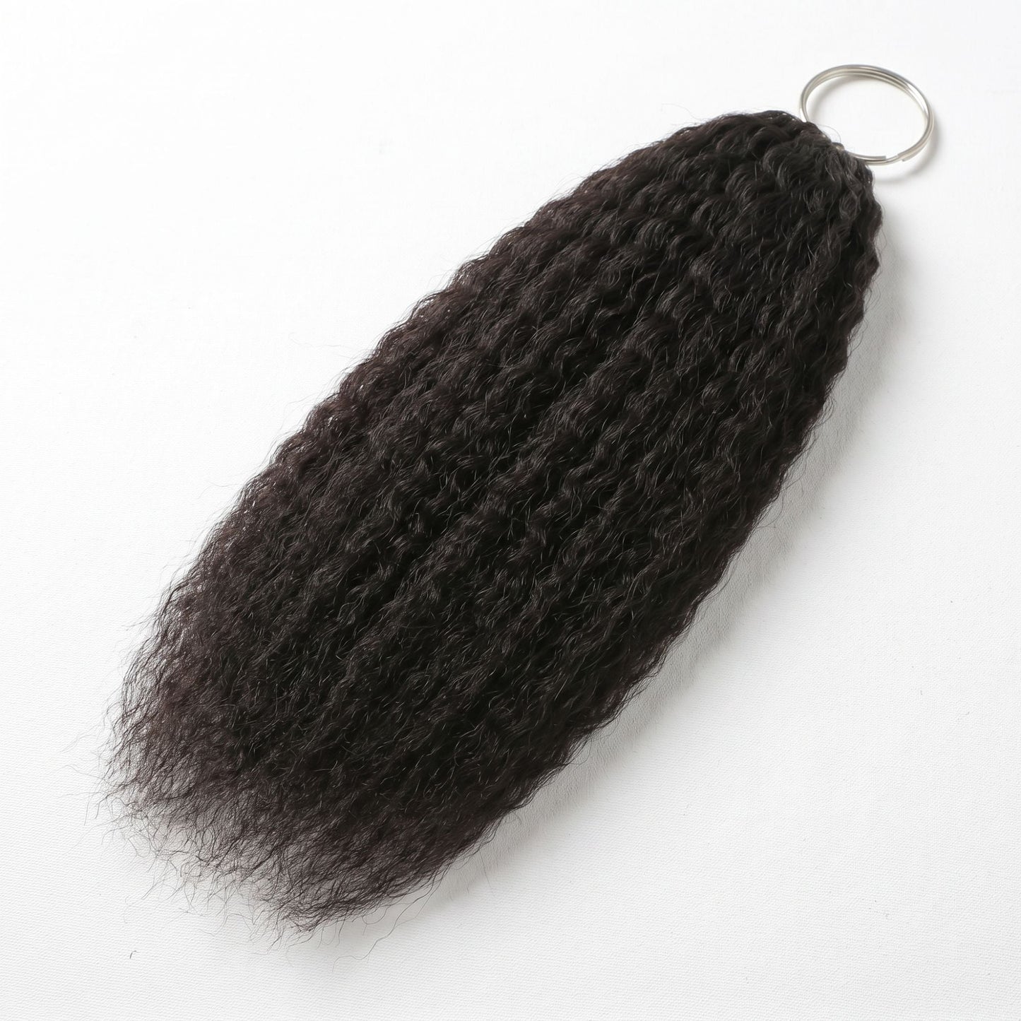 20" Kinky Straight Feather Crochet