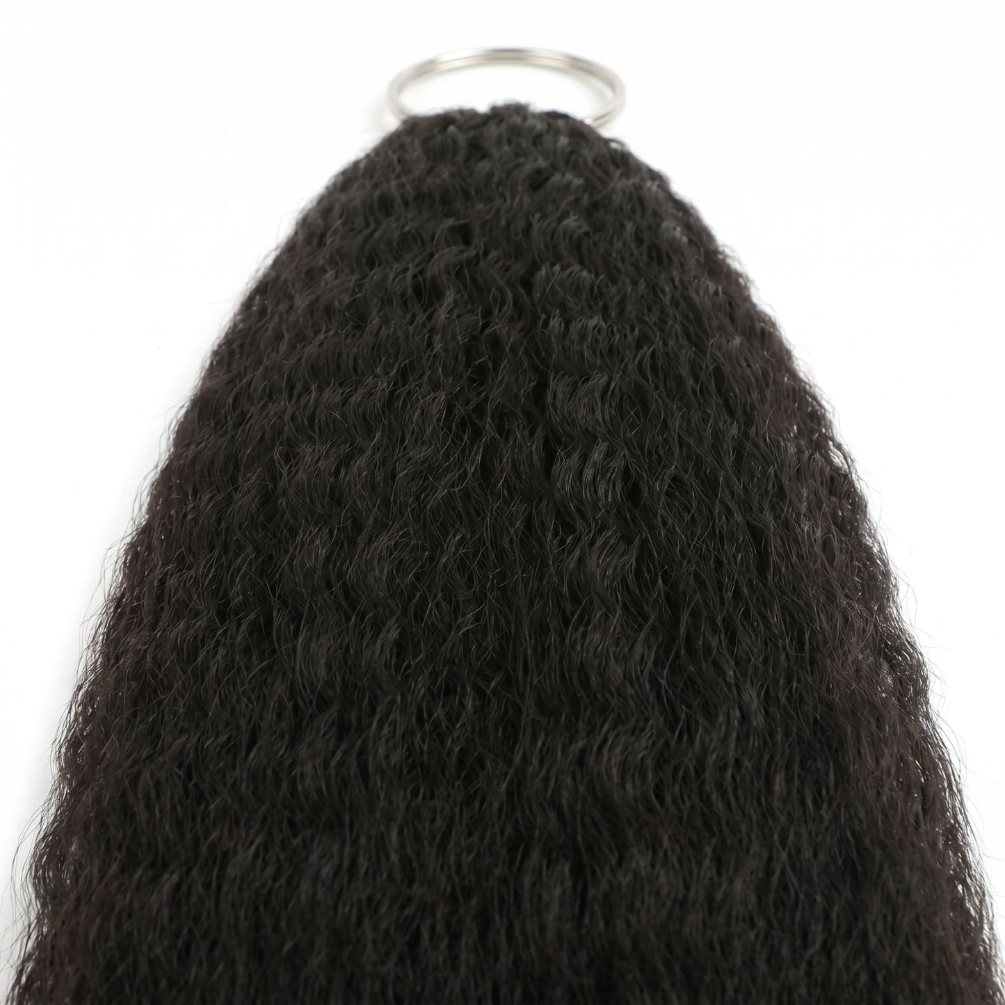 20" Kinky Straight Feather Crochet