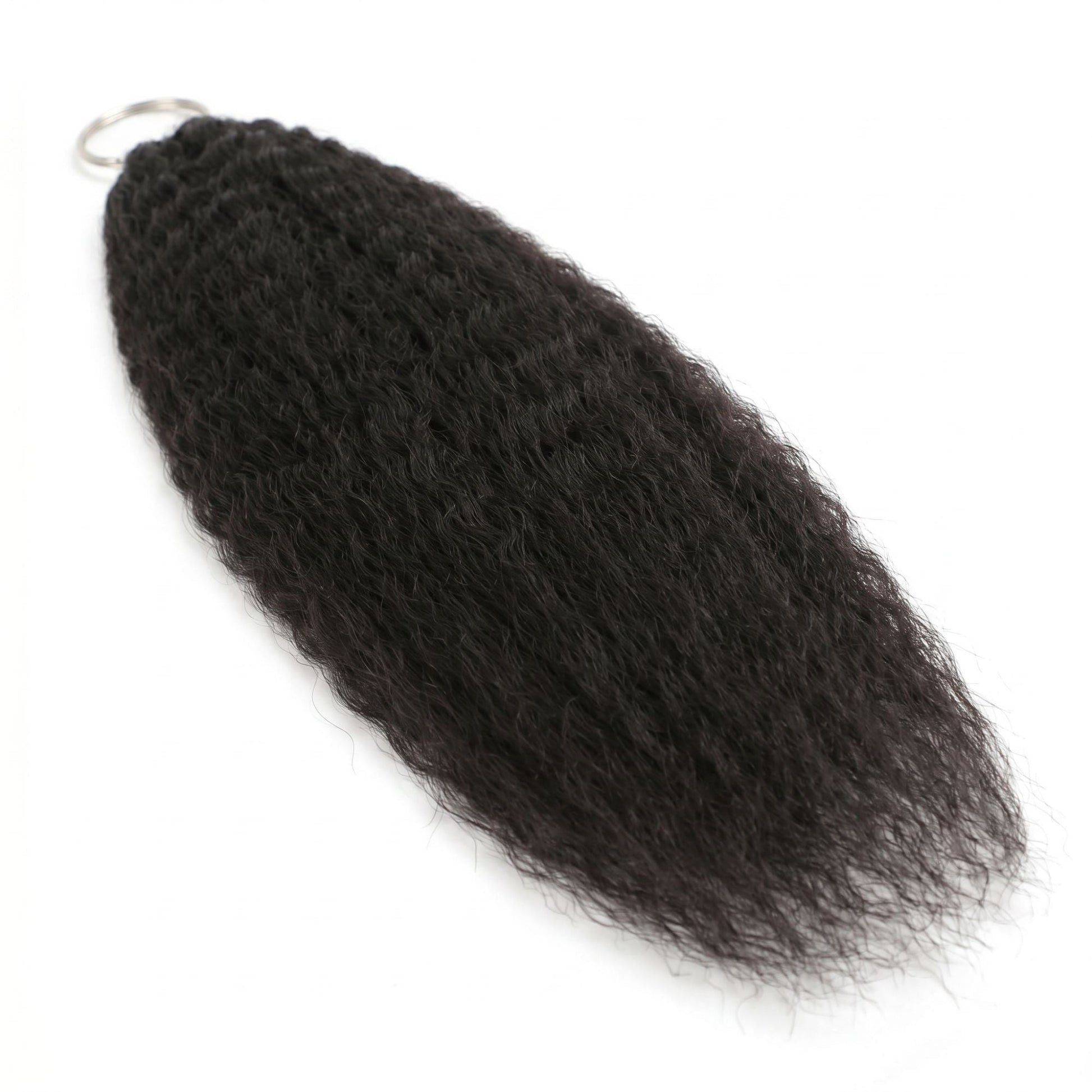20" Kinky Straight Feather Crochet
