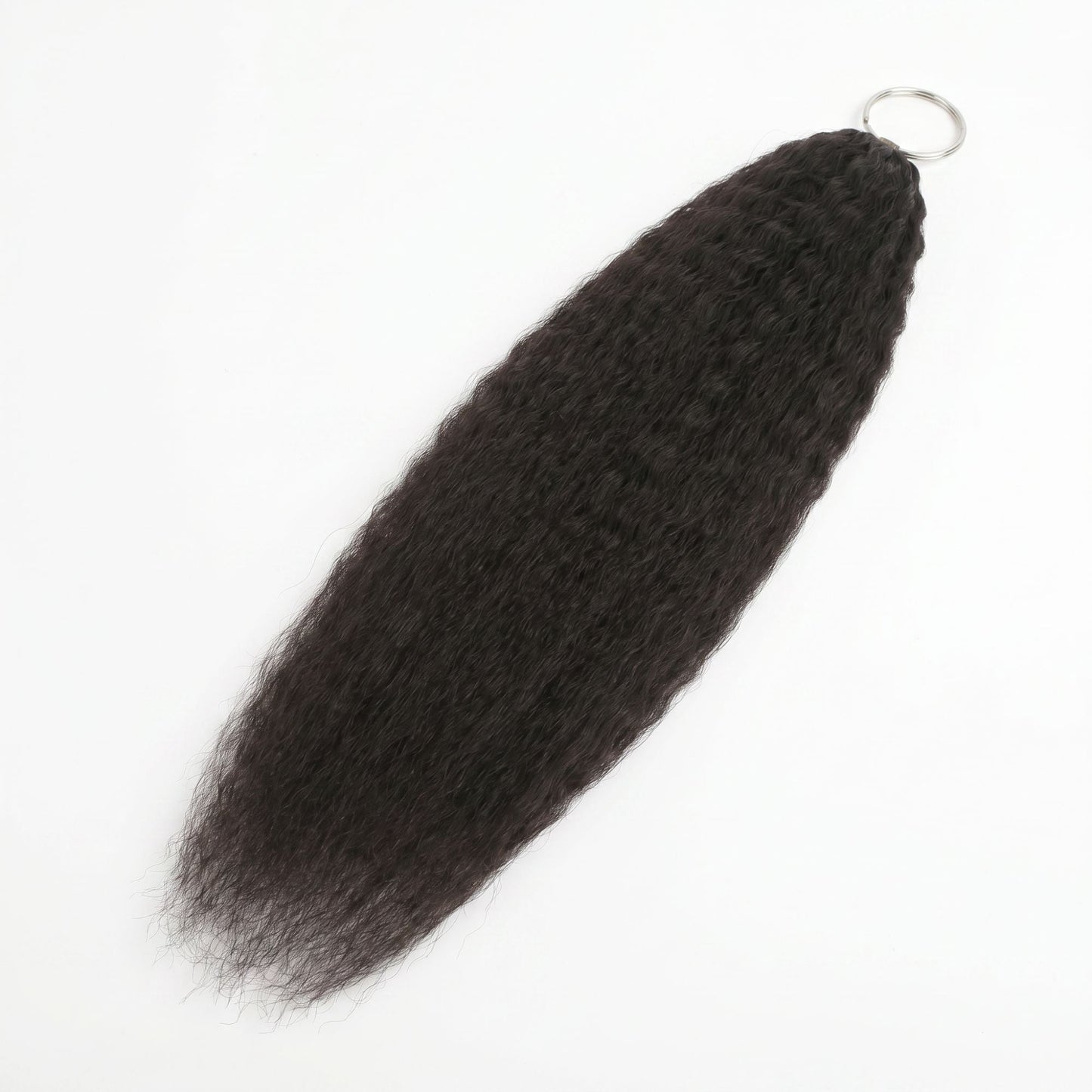20" Kinky Straight Feather Crochet