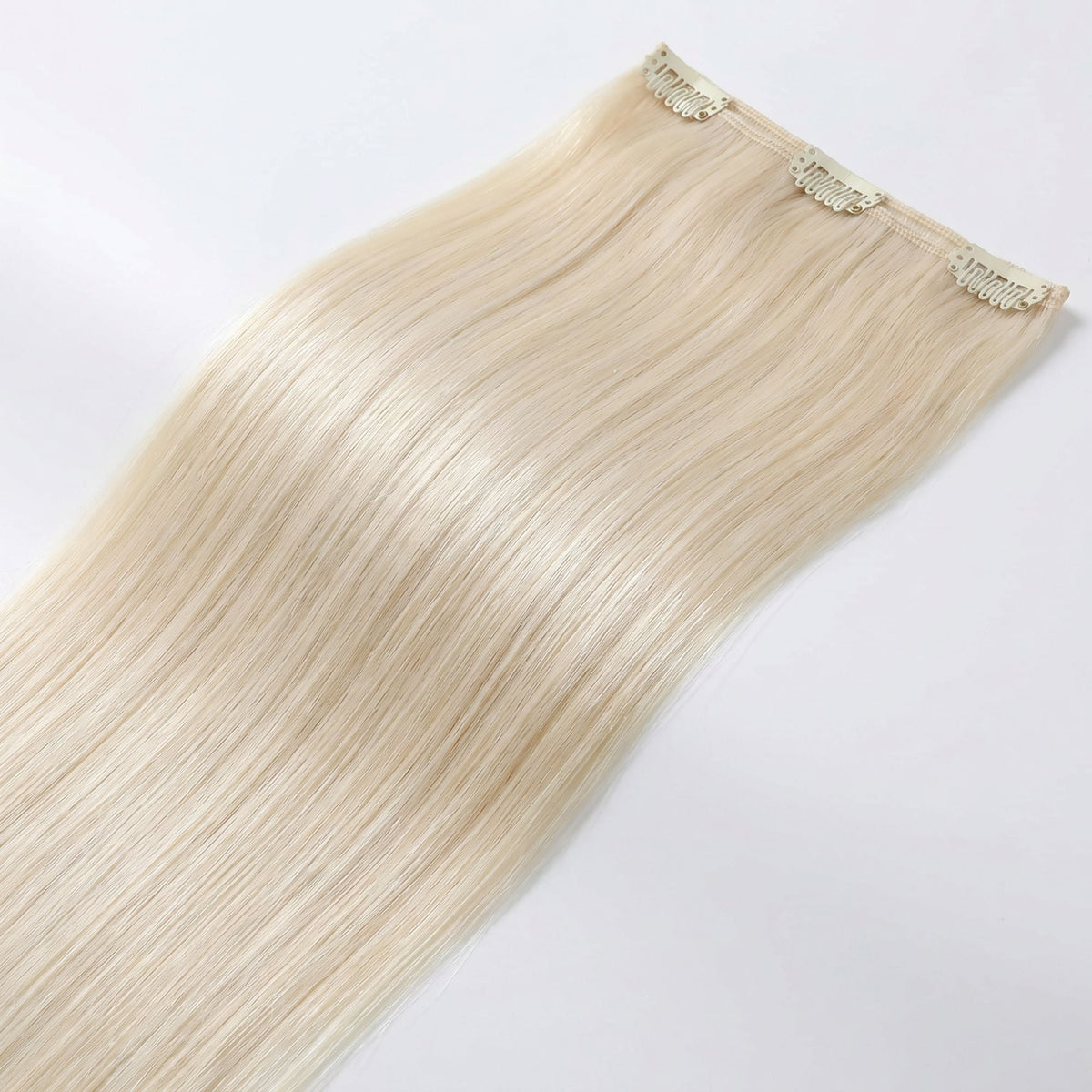 Platinum Blonde Seamless Clip-ins - GLAMIRA HAIR BEAUTY