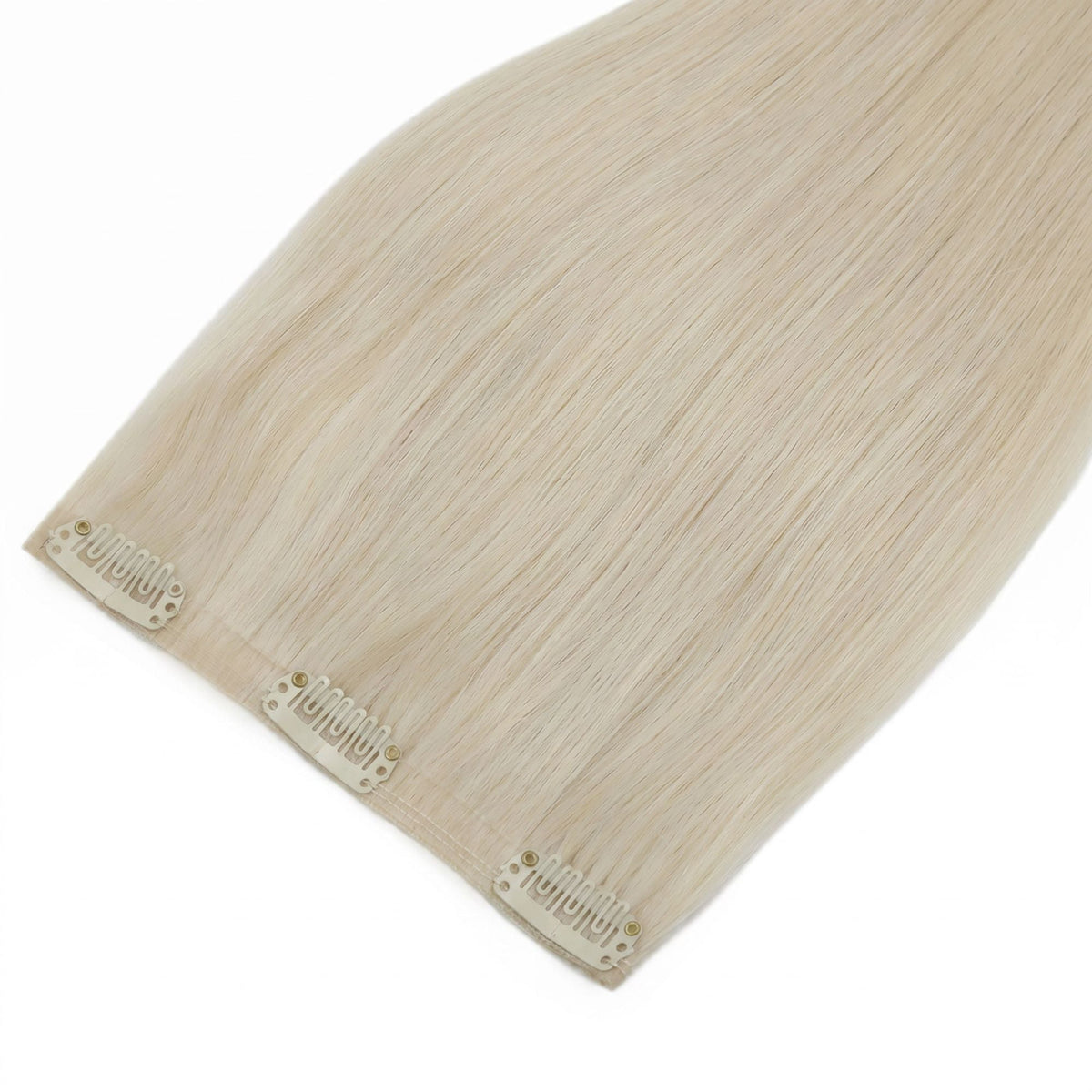 Platinum Blonde Seamless Clip-ins - GLAMIRA HAIR BEAUTY