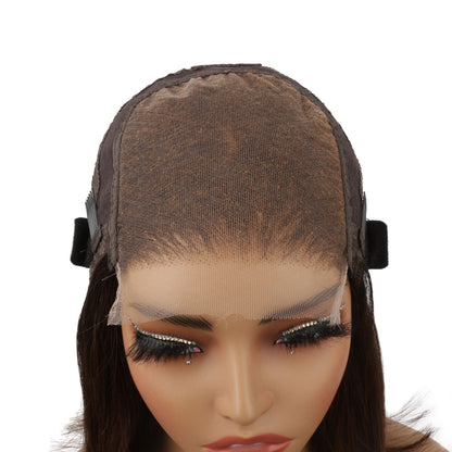 Raw Toffee Flip Glueless 5x5 HD Lace Closure Bob Wig - GLAMIRA HAIR BEAUTY