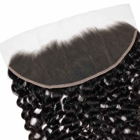 Raw Burmese Curly 13x4 HD Lace Frontal - GLAMIRA HAIR BEAUTY