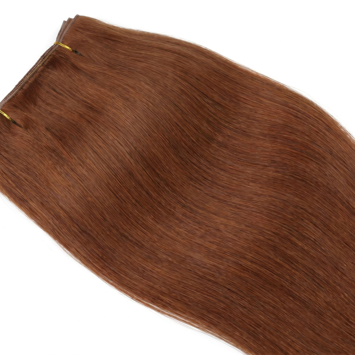 Rich Copper Auburn Invisible Clip-ins - GLAMIRA HAIR BEAUTY