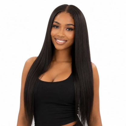 Glueless Straight 2x6 HD Lace Closure Wig - GLAMIRA HAIR BEAUTY