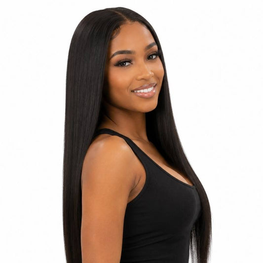 Glueless Straight 2x6 HD Lace Closure Wig - GLAMIRA HAIR BEAUTY