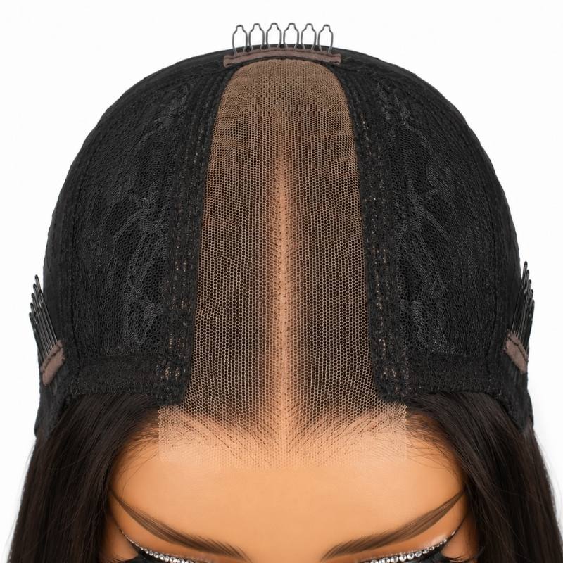 Glueless Straight 2x6 HD Lace Closure Wig - GLAMIRA HAIR BEAUTY