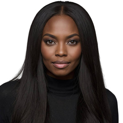 Straight 13x4 Transparent Lace Front Wig