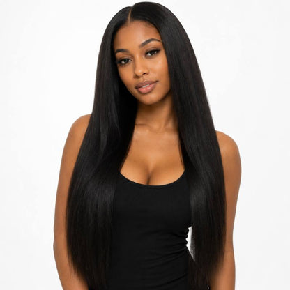 Yaki Straight Human Hair Bundles - GLAMIRA HAIR BEAUTY