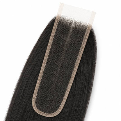 Yaki Straight 2x6 HD Lace Closure - GLAMIRA HAIR BEAUTY