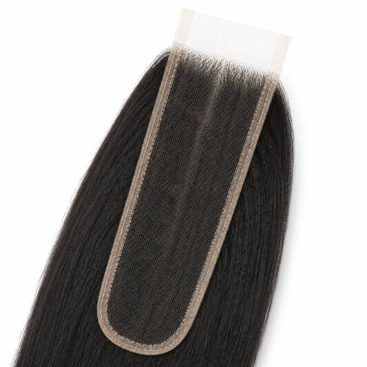 Yaki Straight 2x6 HD Lace Closure - GLAMIRA HAIR BEAUTY