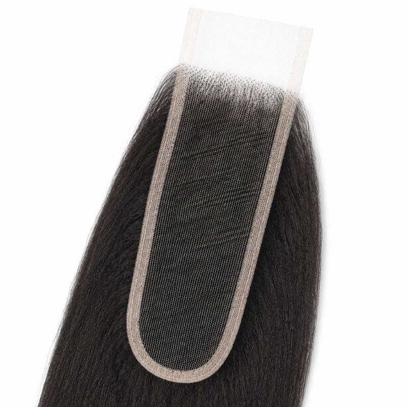 Yaki Straight 2x6 Transparent Lace Closure - GLAMIRA HAIR BEAUTY