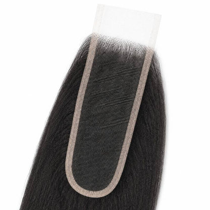 Yaki Straight 2x6 Transparent Lace Closure - GLAMIRA HAIR BEAUTY