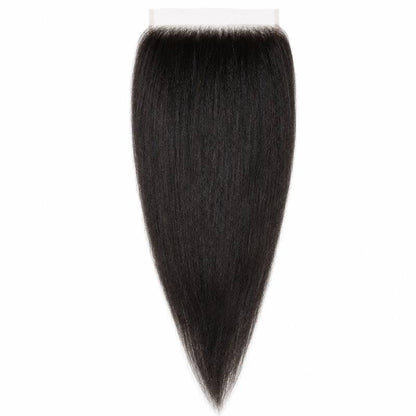 Kinky Straight 7x7 HD Lace Closure - GLAMIRA HAIR BEAUTY