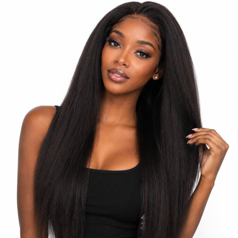 Yaki Straight Half Wig - GLAMIRA HAIR BEAUTY