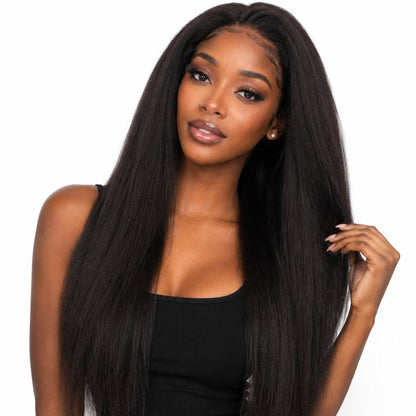 Yaki Straight Half Wig - GLAMIRA HAIR BEAUTY