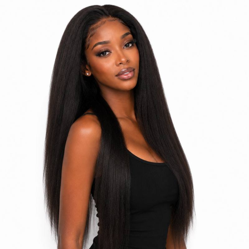 Yaki Straight Half Wig - GLAMIRA HAIR BEAUTY