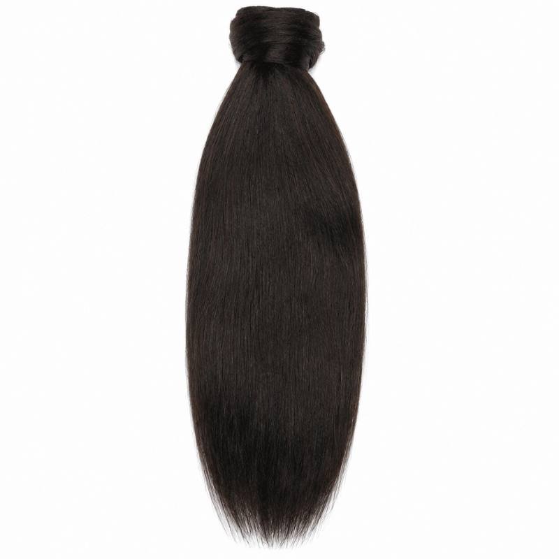 Yaki Straight Ponytail - GLAMIRA HAIR BEAUTY