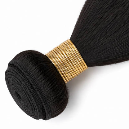Yaki Straight Human Hair Bundles - GLAMIRA HAIR BEAUTY